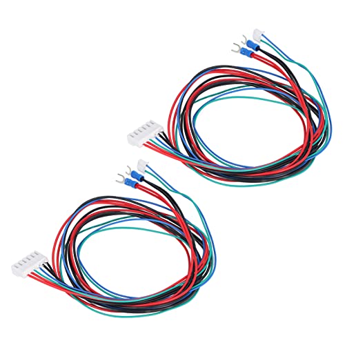 High-Quality 3D Printer Wire - 20AWG Hot Bed Cable (2Pcs) Non-Break for Creality A8, A6, A8 Plus, E16 - Perfect for DIY 3D Printing & Repairs