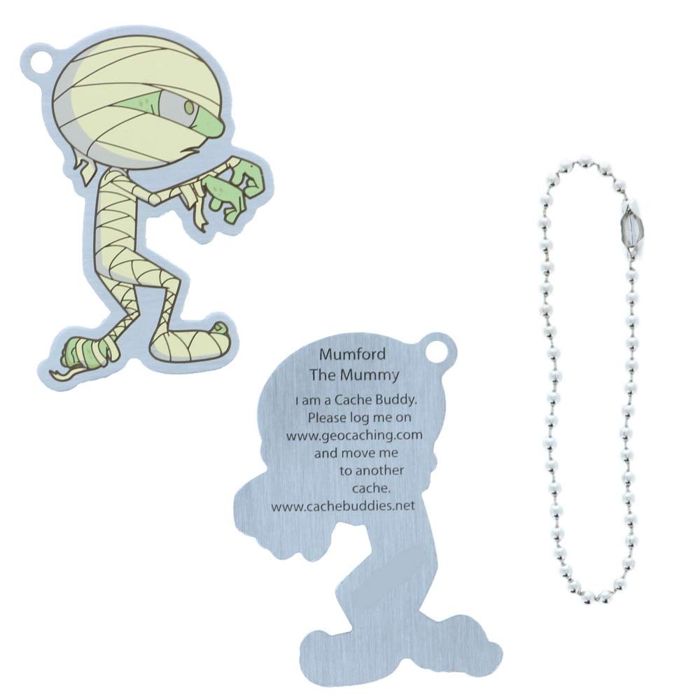 Mumford the Mummy Travel Tag - Cute Halloween Luggage Tag for Kids Suitcases & Backpacks - Perfect for Halloween Travel, School Trips & Vacation Identification