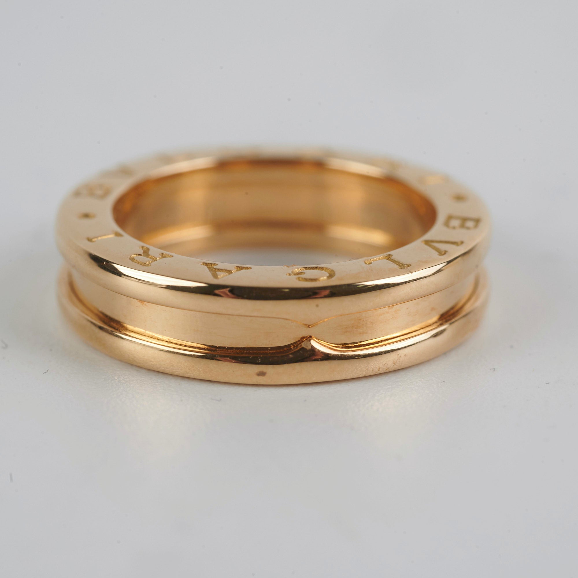 Bvlgari B Zero 1 Ring 18K Yellow Gold Size 47 - Luxury Italian Jewelry for Women, Perfect for Weddings, Anniversaries & Special Occasions