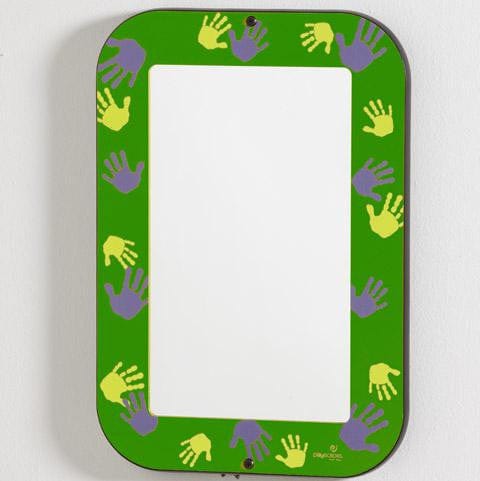 Golden Hand Mirror - Elegant & Functional Vanity Mirror for Makeup, Grooming & Travel | Perfect for Home, Salon & On-the-Go Use