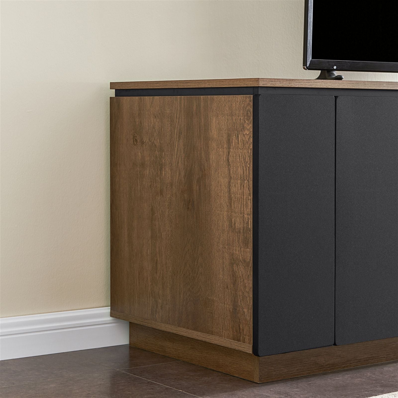 Tauris Hollywood 2250DO TV Stand Entertainment Center - Modern Media Console for Living Room, Home Theater & Gaming Setup