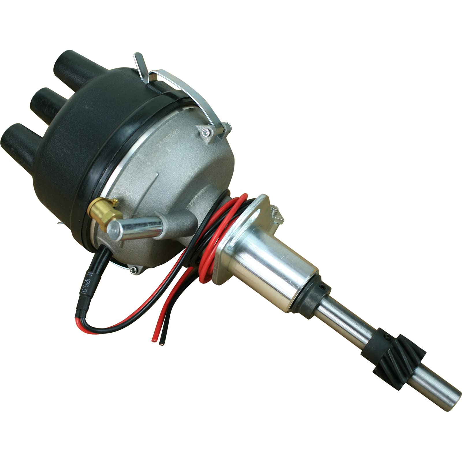 AIP Electronics 12V Power Pack with Electronic Ignition Distributor & Spark Plug Wires - Compatible with Ford Tractors 2N 8N 9N (Side Mount Distributor) - OEM Fit Kit-1247 - Perfect for Tractor Restoration & Engine Performance Upgrade