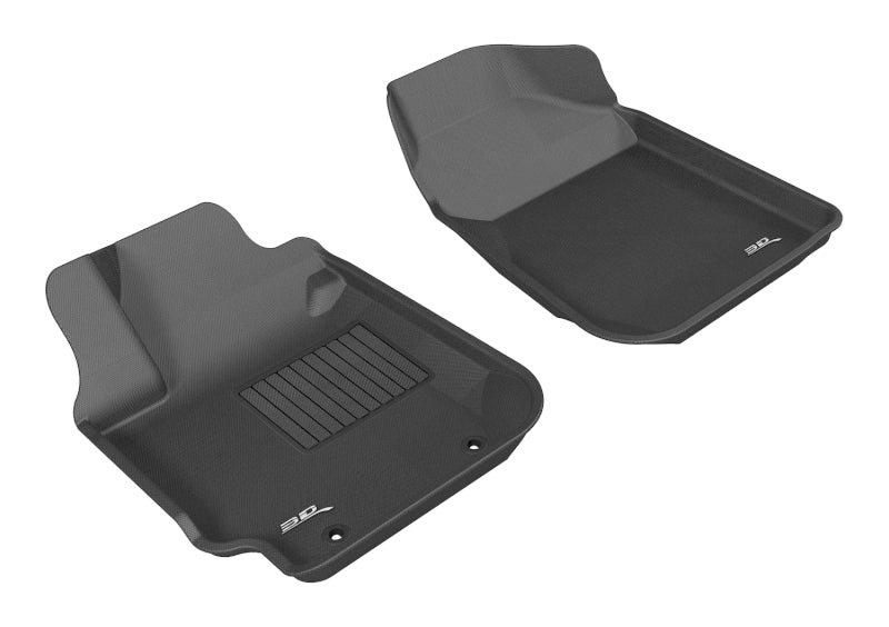 3D MAXpider Kagu Custom Fit Floor Mats for 2003-2008 Toyota Matrix (1st Row) - All Weather Protection & Anti-Slip Design | Perfect for Daily Commute, Road Trips & Winter Driving