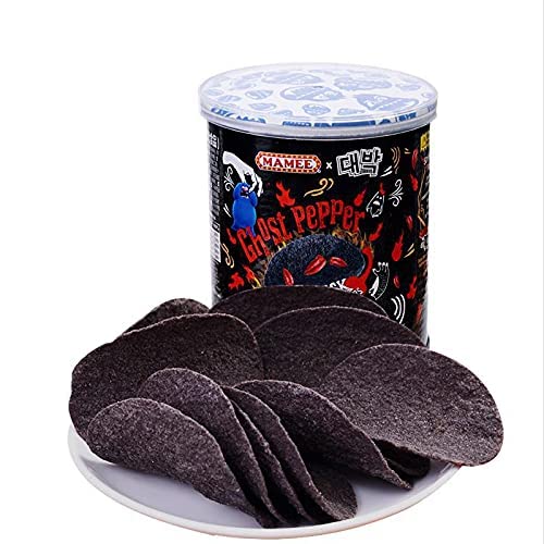 Ghost Pepper Potato Chips - Extra Spicy Snack (12 Pack) - Perfect for Parties, Game Nights & Spicy Food Challenges