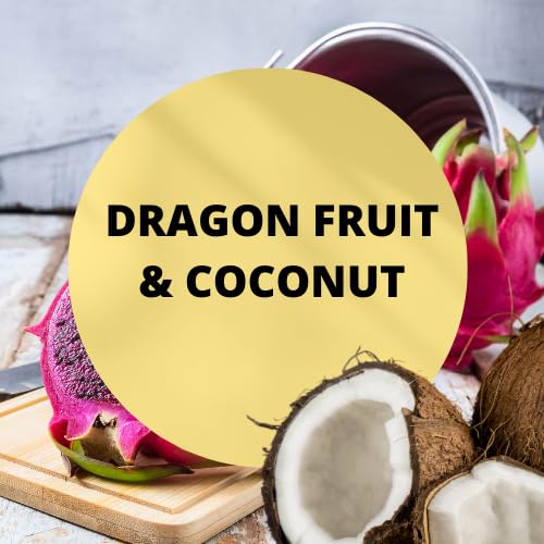 Black Canyon Dragon Fruit & Coconut Scented Body Lotion & Spray Set - Hydrating Moisturizer & Refreshing Fragrance for Dry Skin - Perfect for Daily Use, Spa Days & Gift Giving