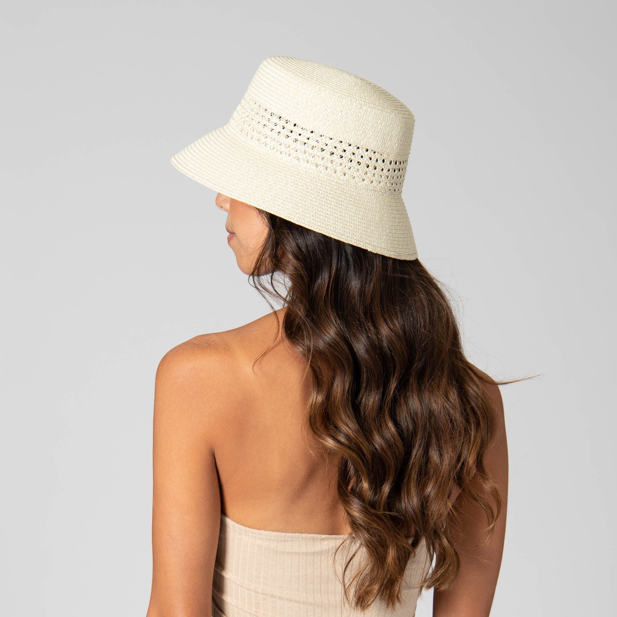 Stylish Women's Bucket Hat for Full Sun Protection - Breathable Ultrabraid Design with Crown Ventilation - Perfect for Beach, Gardening & Outdoor Activities