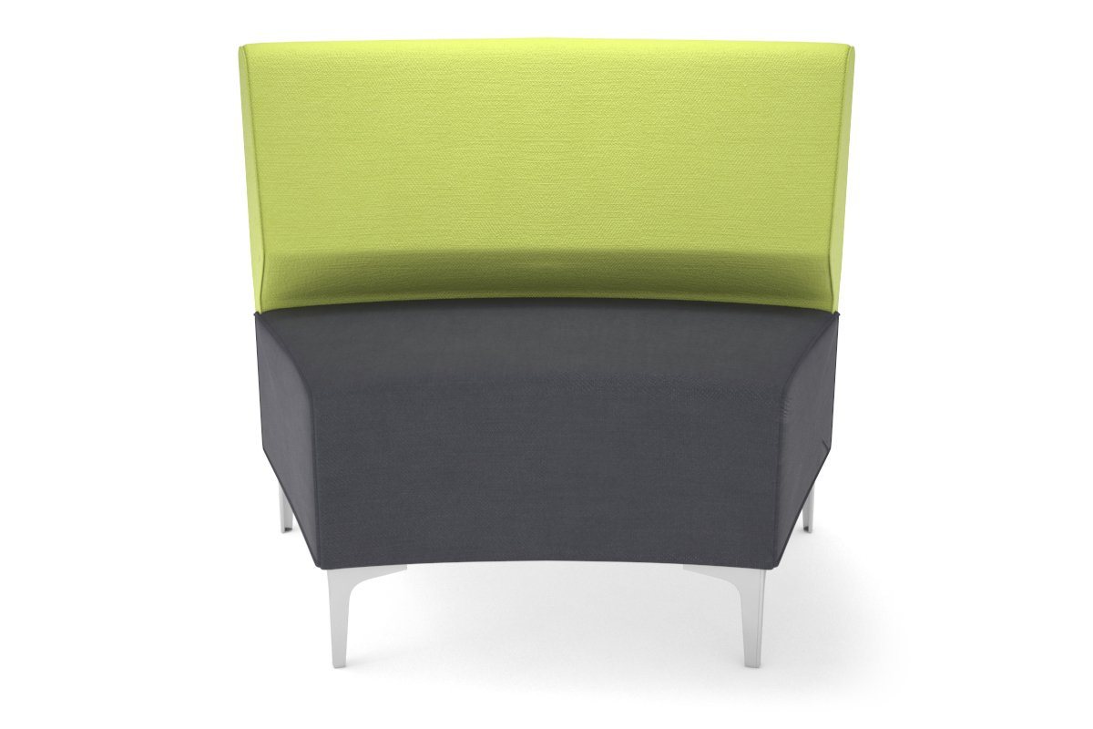 Mondo Round Big Back Lounge Chair - Comfortable Modern Living Room Seating for Relaxing and Entertaining