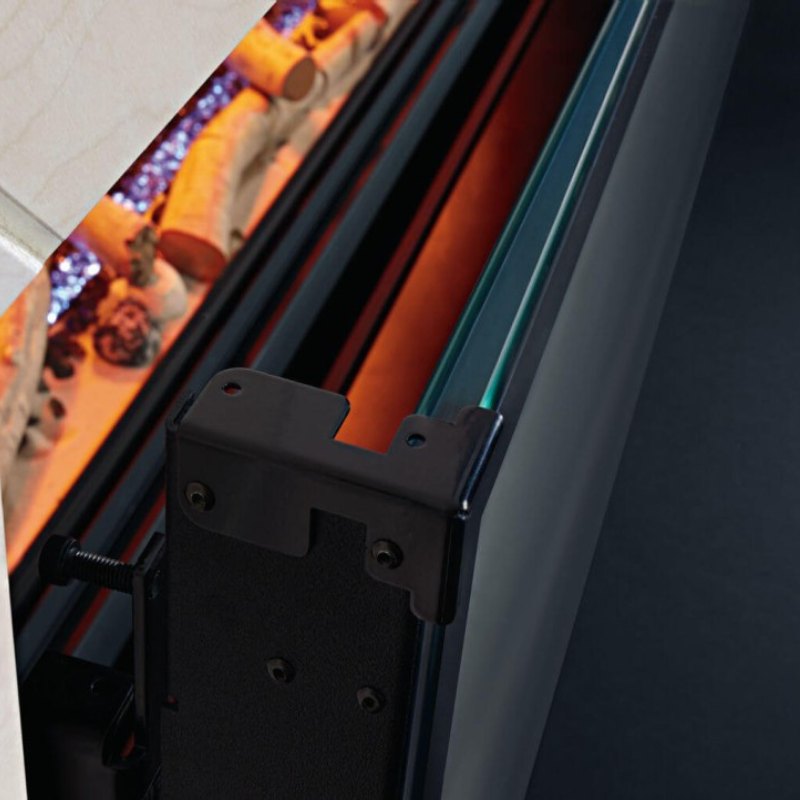 Napoleon Luxuria 74 Linear Direct Vent Gas Fireplace - LVX74NX | Modern Home Heating Solution for Living Rooms & Patios