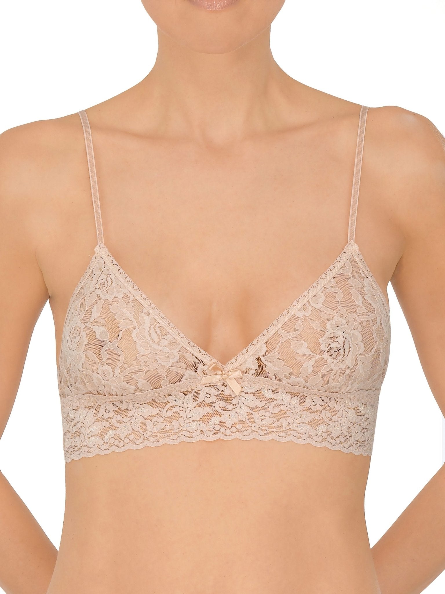 Signature Lace Triangle Bralette - Comfortable Wireless Bralette for Women | Perfect for Yoga, Lounge & Everyday Wear