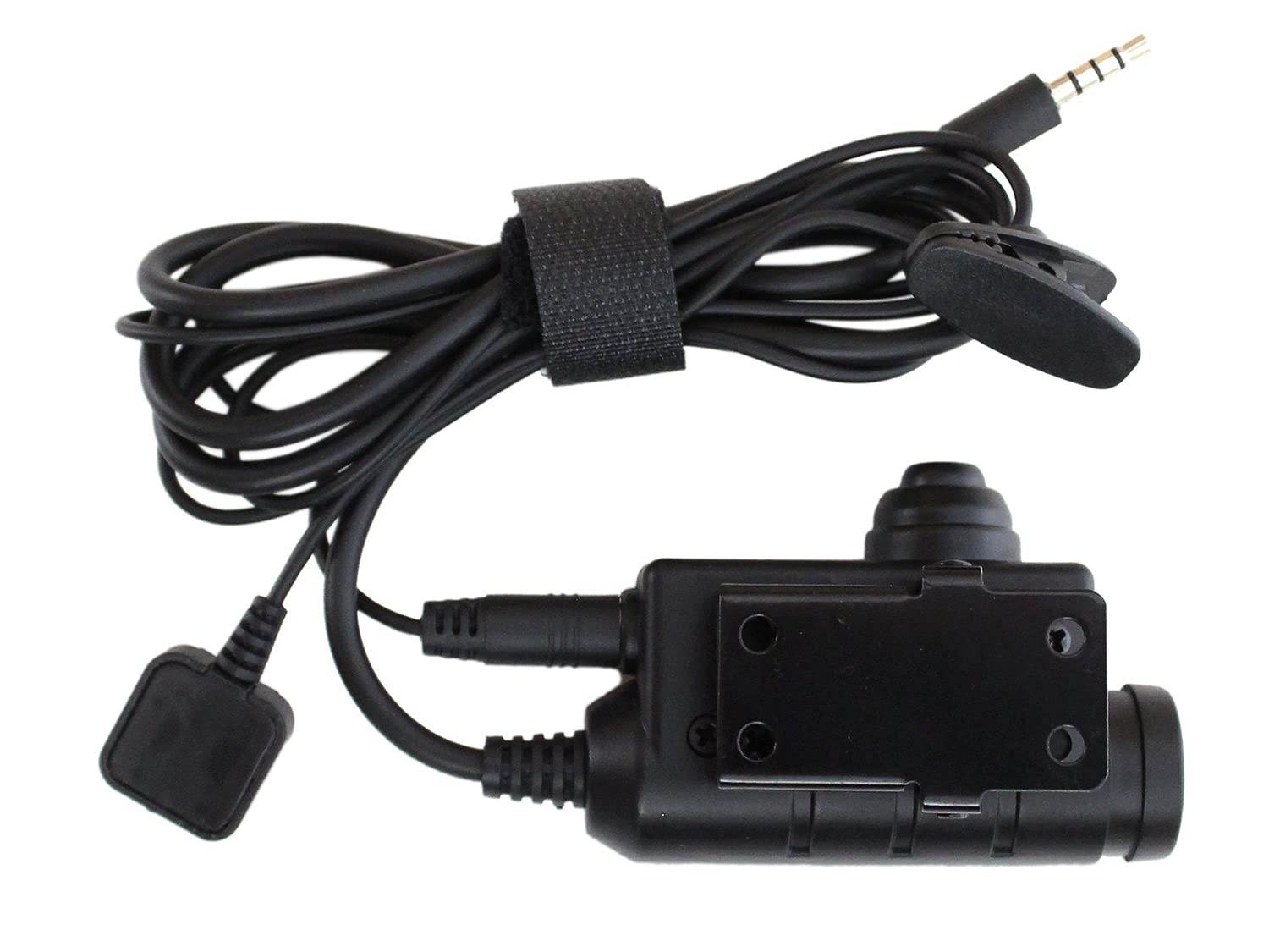 Earmor PTT Set with Talk Button & Push Switch for Mobile Phone - Compatible with M52-PH | Hands-Free Communication for Motorcycle, Construction & Outdoor Activities