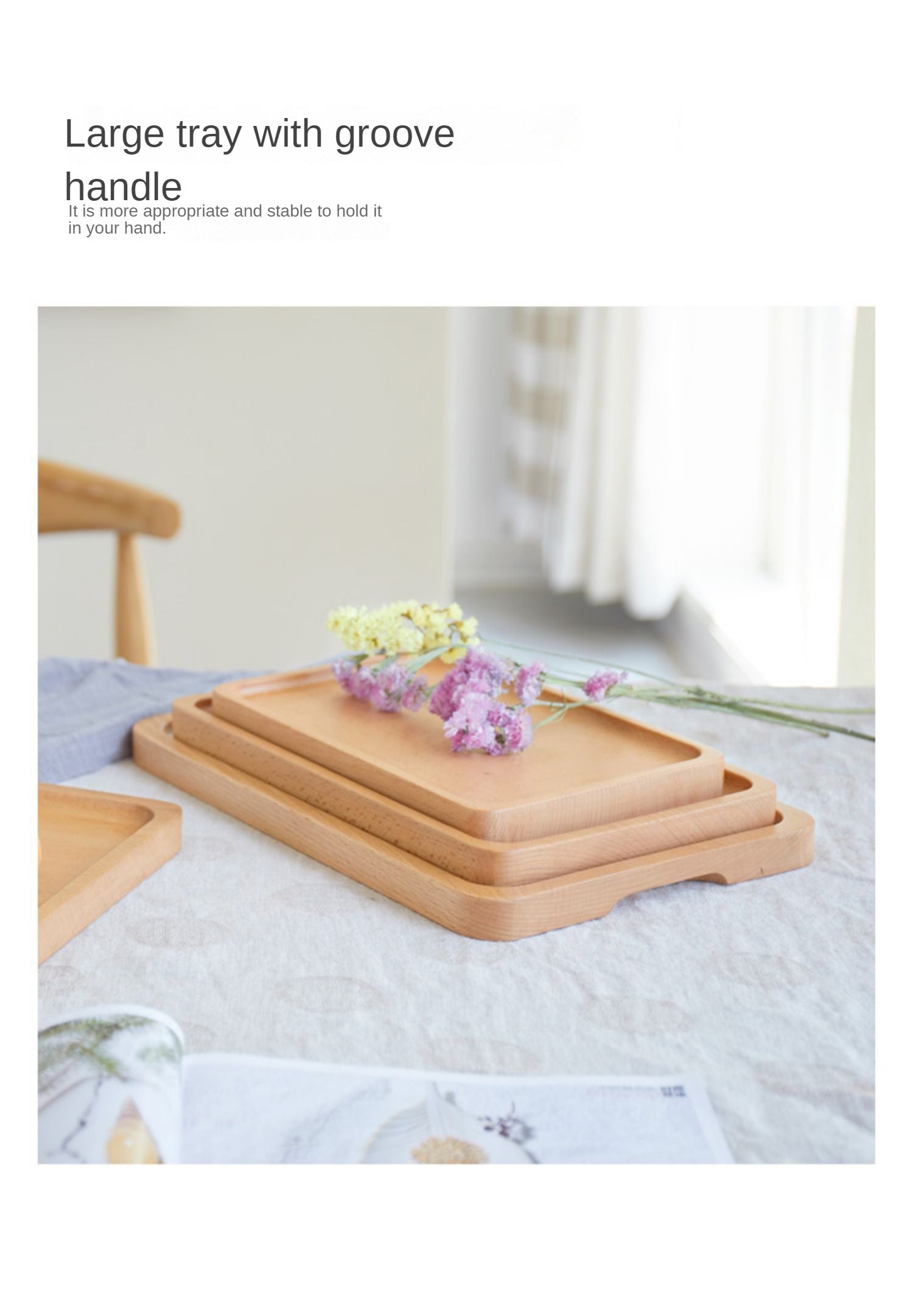 Premium Black Walnut & Beech Solid Wood Fruit Plate Tray with Natural Wax Oil Finish - Perfect for Serving Fruits, Cheese, and Appetizers at Parties and Gatherings