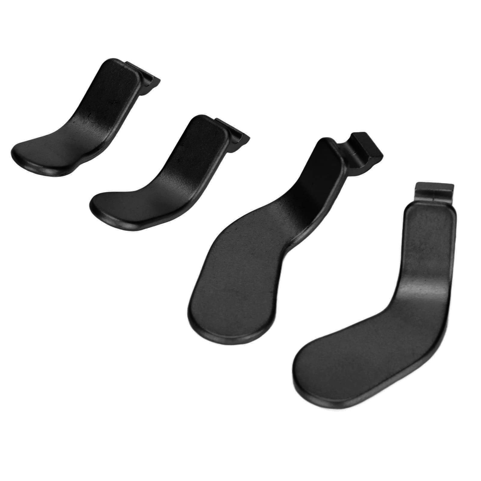 4 PCS Elite Controller Paddles - Premium Stainless Steel Replacement Parts for Xbox One Elite Controller Series 2 Model 1797 (Black) - Enhance Gaming Performance for FPS, Racing & Competitive Play