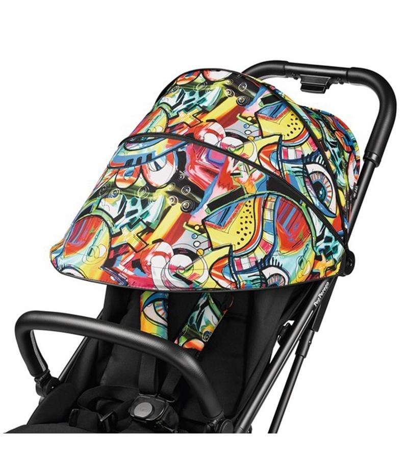 Peg Perego Selfie Stroller - Lightweight Compact Baby Stroller with One-Hand Fold, All-Terrain Wheels | Perfect for City Walks, Shopping & Travel