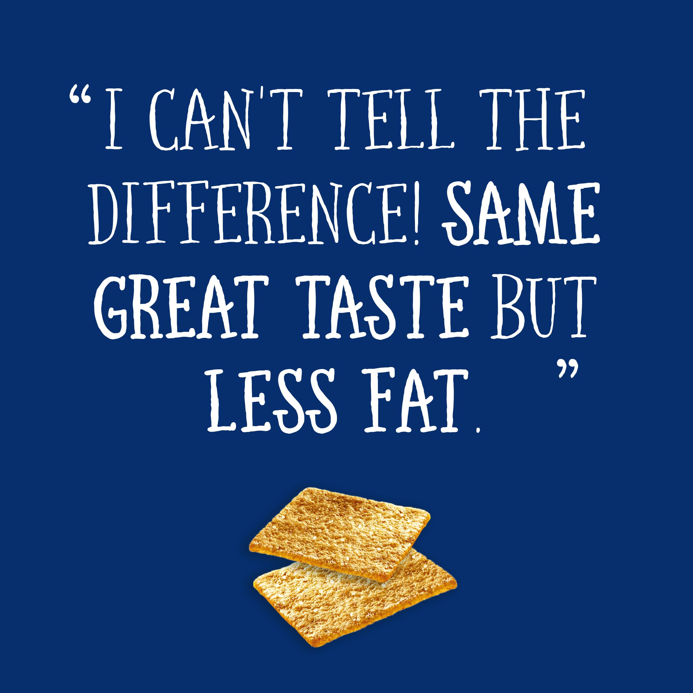 Wheat Thins Reduced Fat Whole Grain Wheat Crackers - Healthy Snacks for Adults & Kids - Family Size Bulk Pack (6-12.5 oz Boxes) - Perfect for School Lunches, Office Snacks & Party Platters