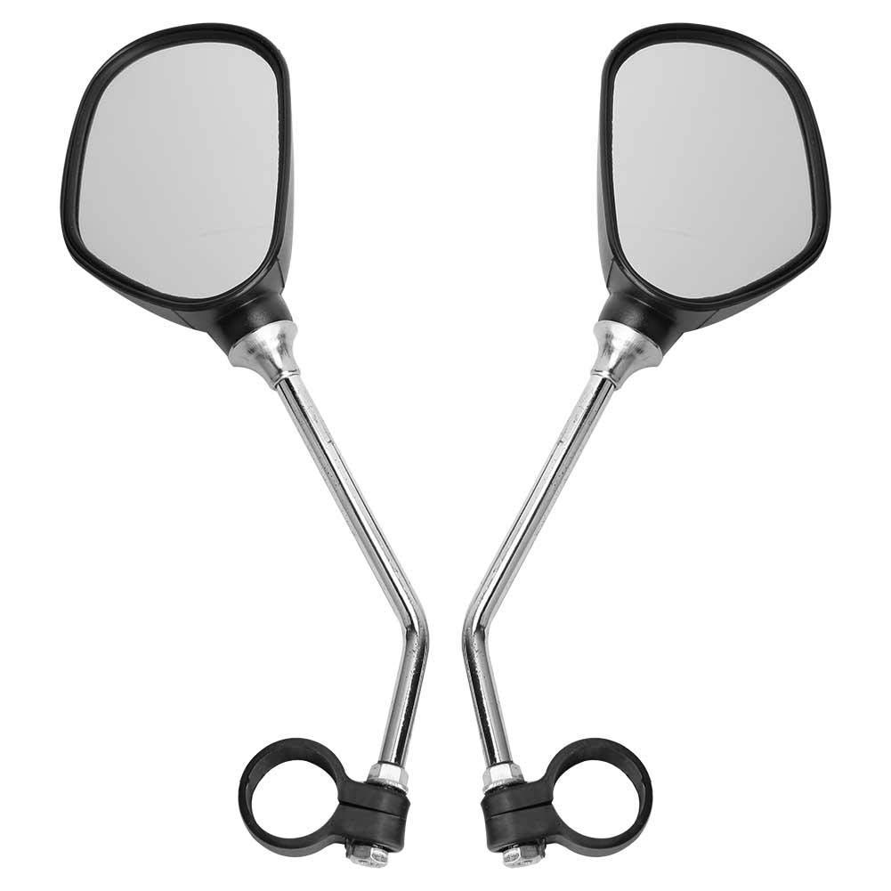 Universal Bike Mirror - 1 Pair Handlebar Rear View Mirrors for Road Bikes, Mountain Bikes & Cycling Safety - Perfect for Commuting, Touring & Outdoor Adventures