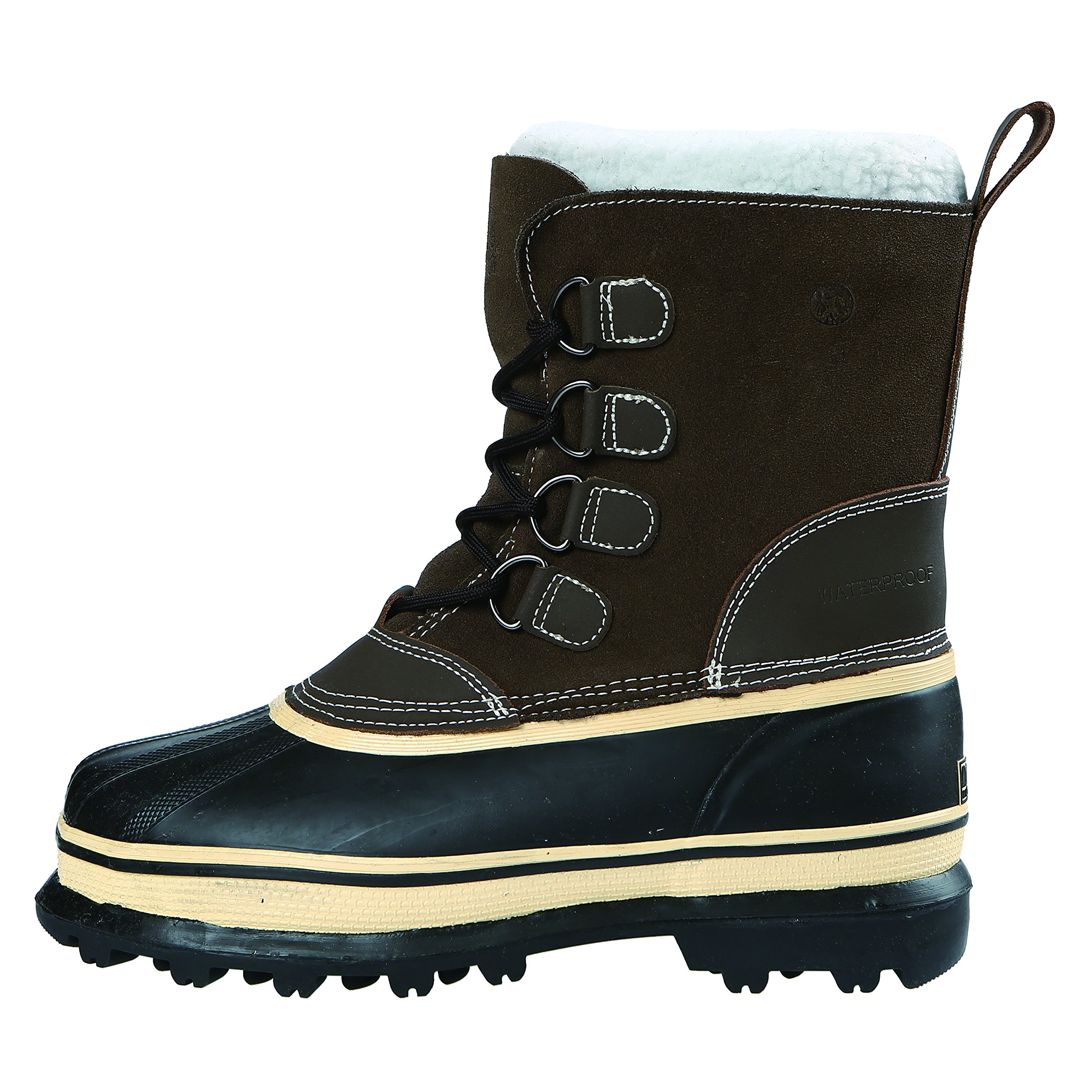 Northside Men's Back Country Snow Boot - Waterproof Winter Boots for Hiking & Outdoor Activities - Warm Insulated Snow Boots for Men in Cold Weather