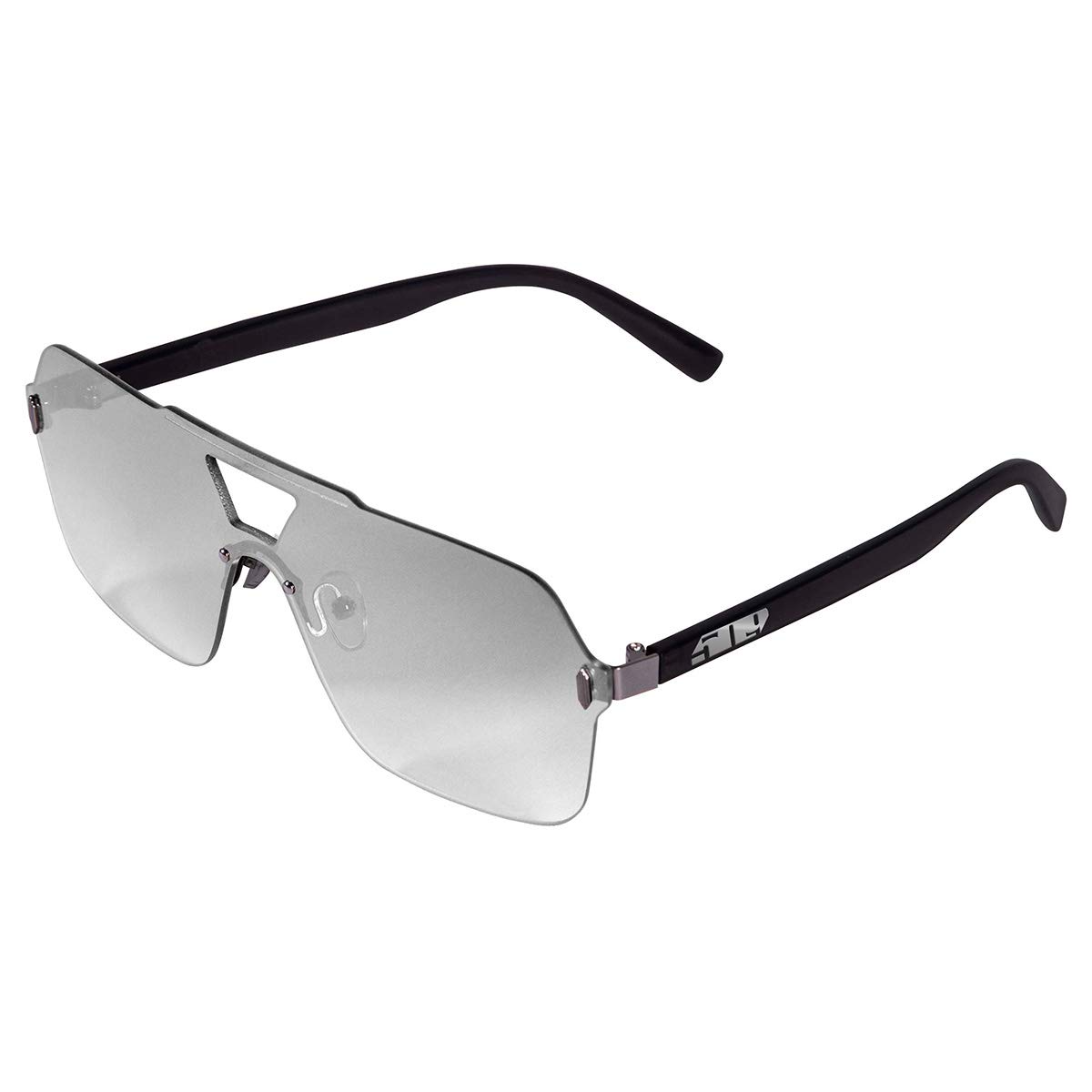 509 Horizon Sunglasses - Black Chrome Mirror Lens - UV Protection Polarized Sunglasses for Men & Women - Perfect for Driving, Running, and Outdoor Activities