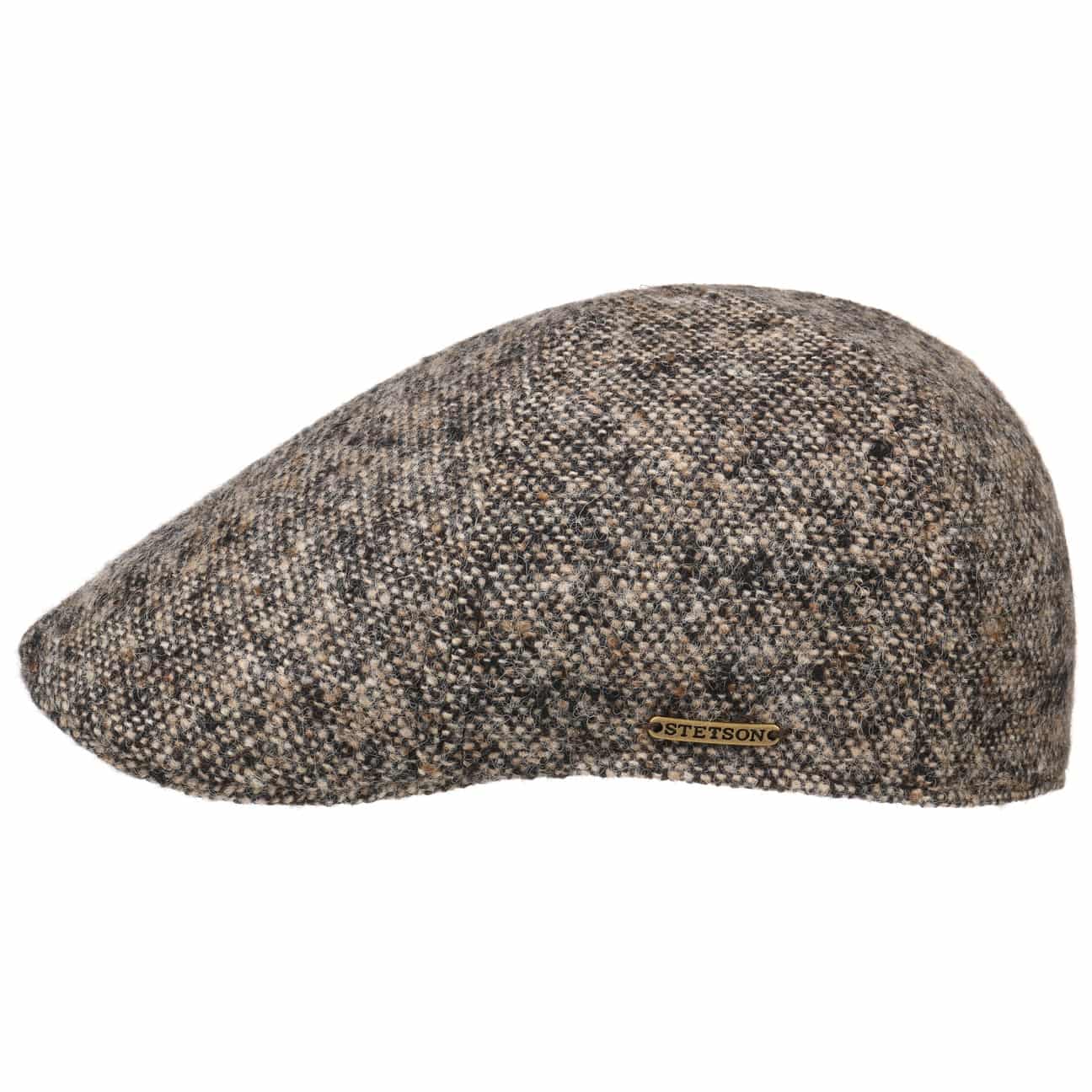 Stetson Texas Donegal Wool Flat Cap - Classic Irish Style for Men | Perfect for Outdoor Activities, Casual Wear & Winter Fashion