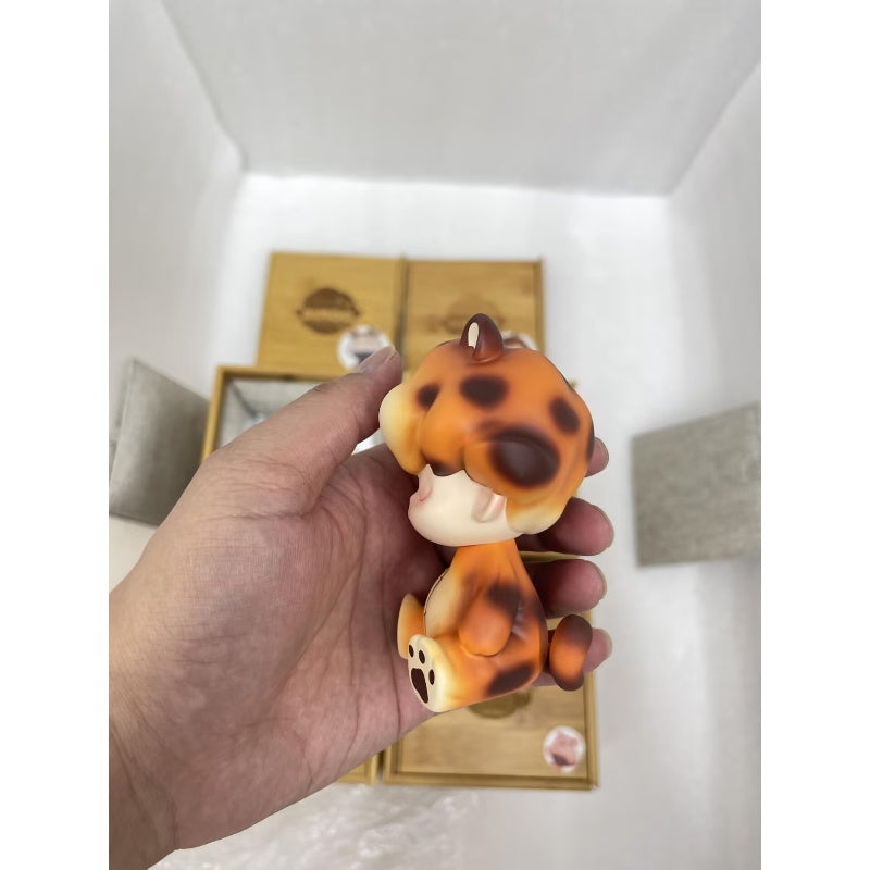 DIMOO Little Leopard Limited Edition Collectible Figure - Cute Animal Statue for Home Decor, Office Display & Gift for Collectors