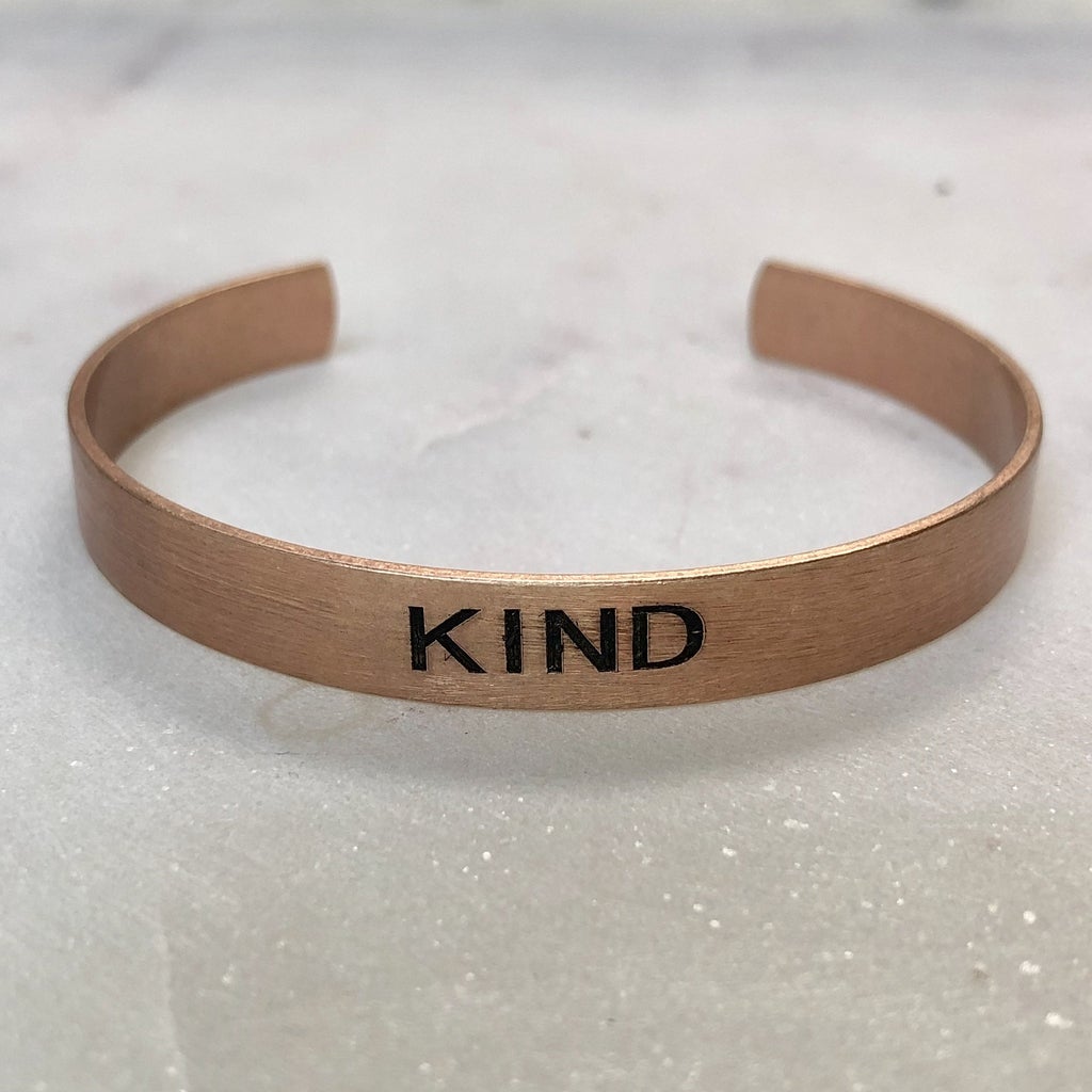 Elegant Brushed Copper Cuff Bracelet - Handmade Adjustable Bangle for Women | Perfect for Boho Fashion, Weddings & Everyday Wear