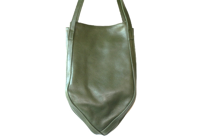 Premium Papaya Tote Bag in Olive Green - Stylish & Eco-Friendly Shopping Bag for Groceries, Beach, and Everyday Use