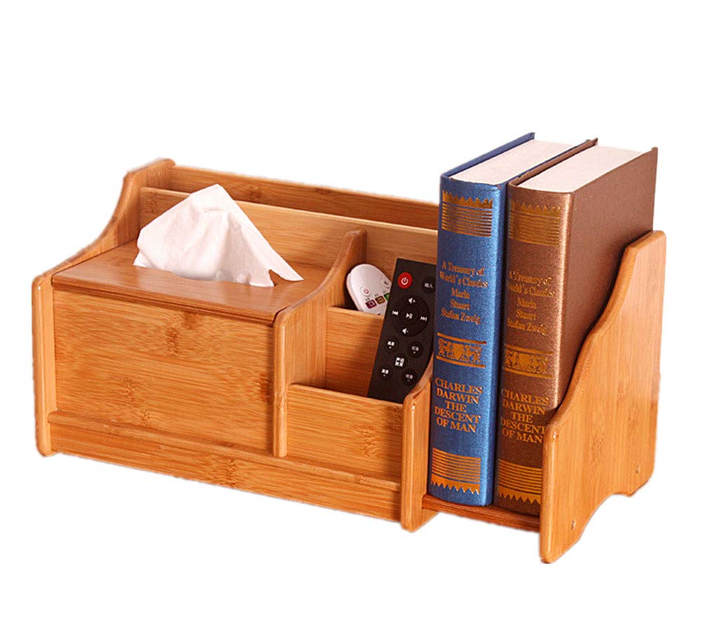 PhantomSky Creative Wooden Storage Box - Stylish Desktop Organizer for Makeup, Jewelry, Phone & Small Items | Perfect for Home, Office & Vanity Decor