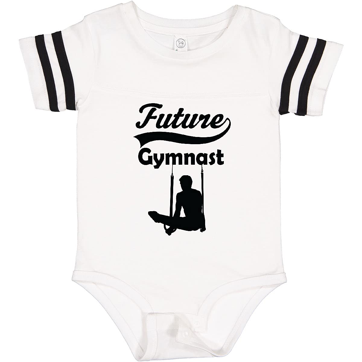 Inktastic Future Gymnast Baby Boy Bodysuit - Soft Cotton Onesie for Infant Athletes, Perfect for Gymnastics Practice, Playtime & Photo Shoots