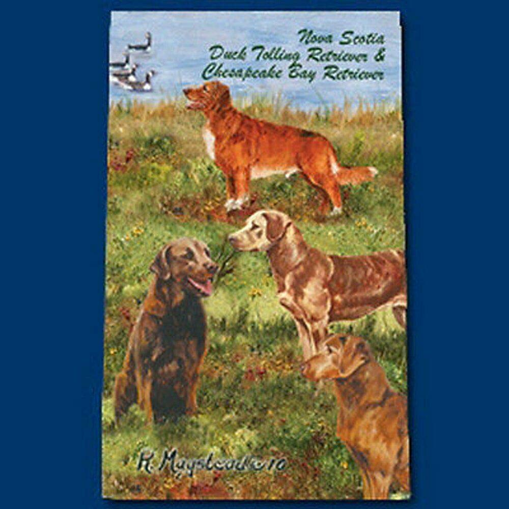Premium Designer Dog Breed Pens - Nova Scotia Duck Tolling & Chesapeake Bay Retriever Themed - 50-Pack Wholesale - Perfect for Pet Lovers, Office Gifts & Collectors