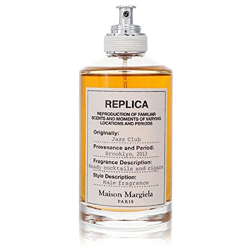Replica Jazz Club Cologne Eau de Toilette Spray - Unisex Fragrance for Men & Women | 3.4 oz Long-Lasting Perfume | Attractive Scent for Date Night & Evening Events