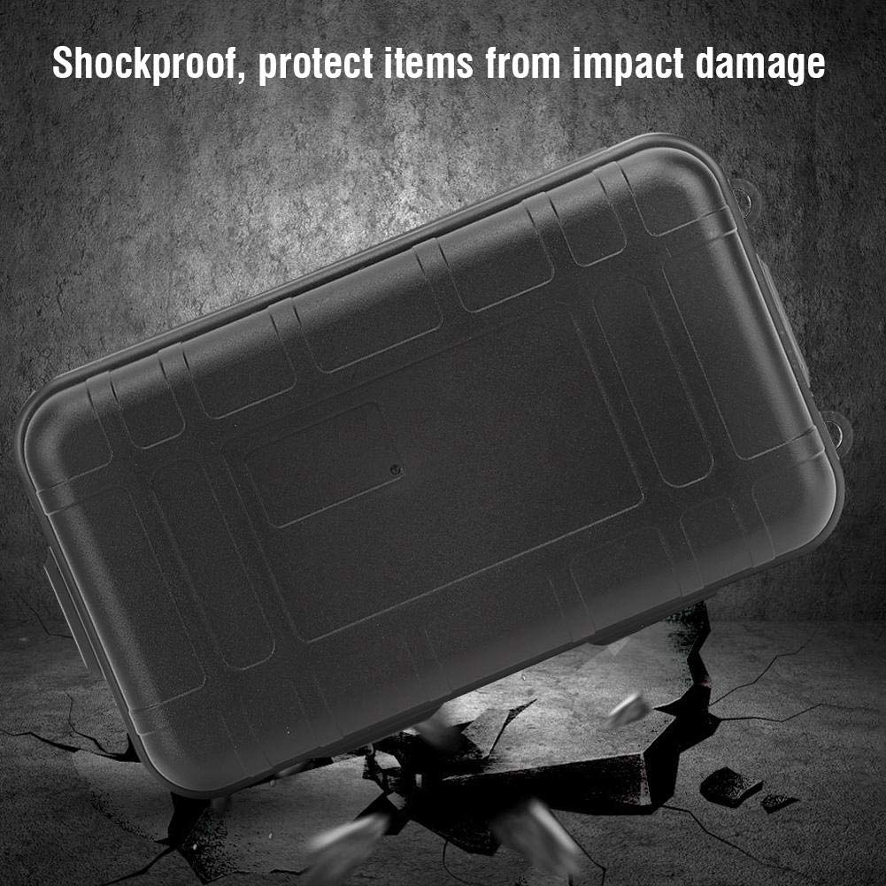 Shockproof Waterproof Storage Box - Compact EDC Tool Organizer for Mobile Phone, Keys & Small Accessories - Perfect for Travel, Camping & Everyday Carry (EDC)