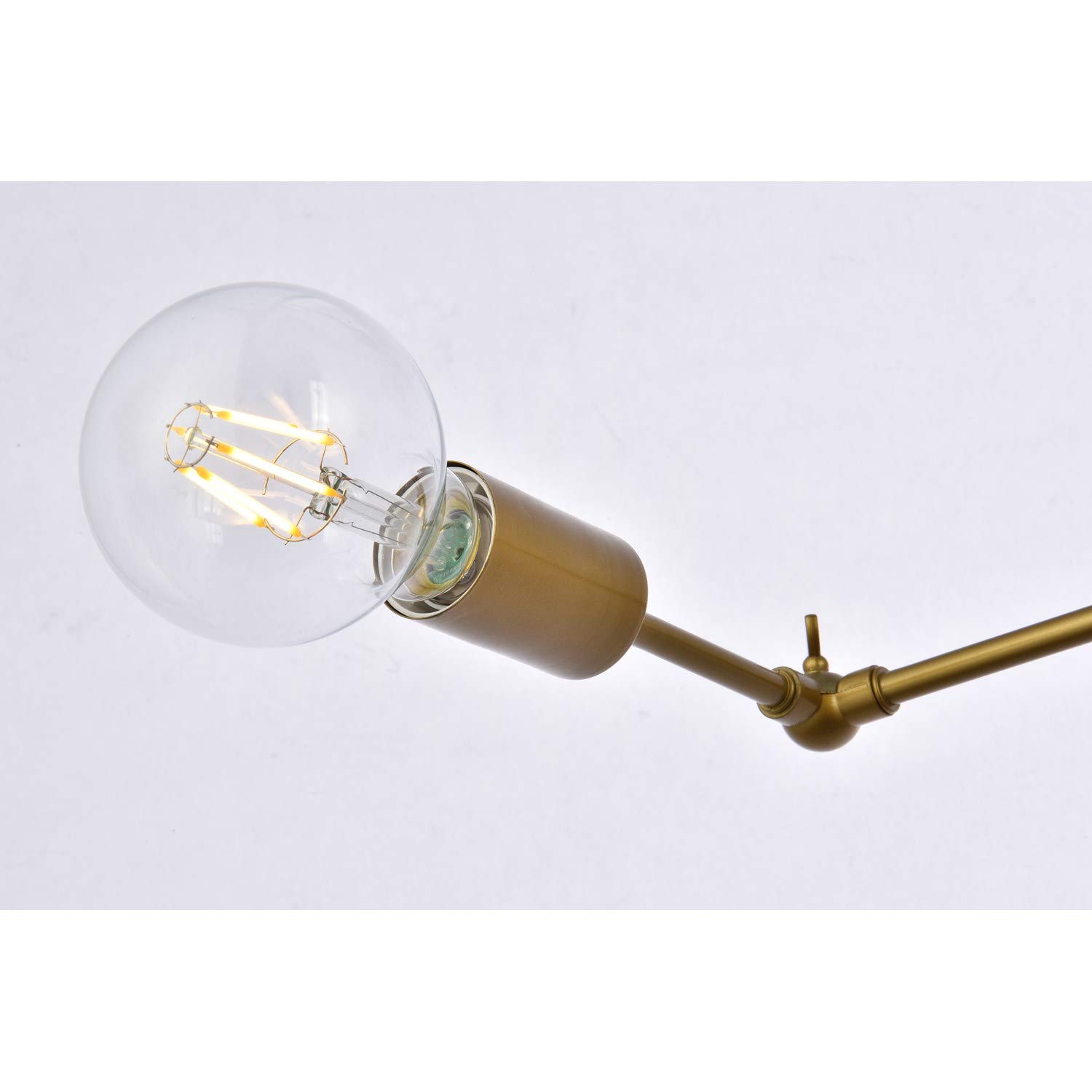 Furlong 3-Light Brass Pendant Light Fixture - Vintage Industrial Ceiling Lighting for Dining Room, Kitchen Island & Bedroom