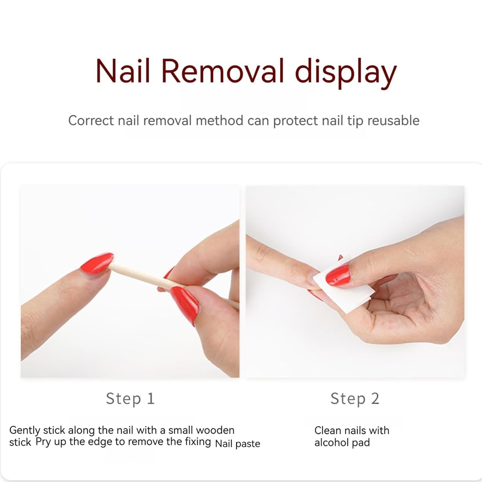 UV Gel Nail Stickers Kit with Light for Home Manicure