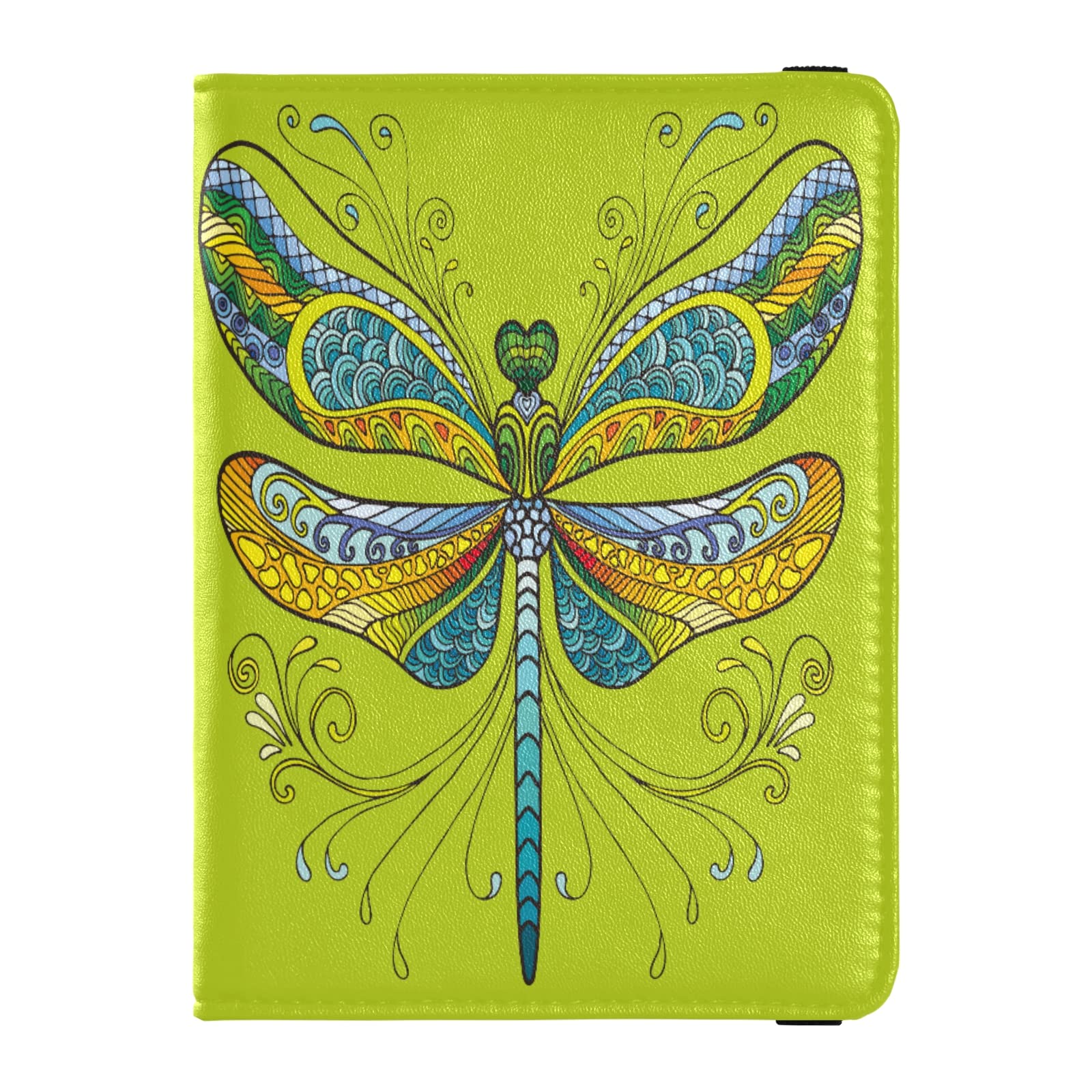 Dragonfly Passport & Vaccine Card Holder - Travel Wallet for Men & Women