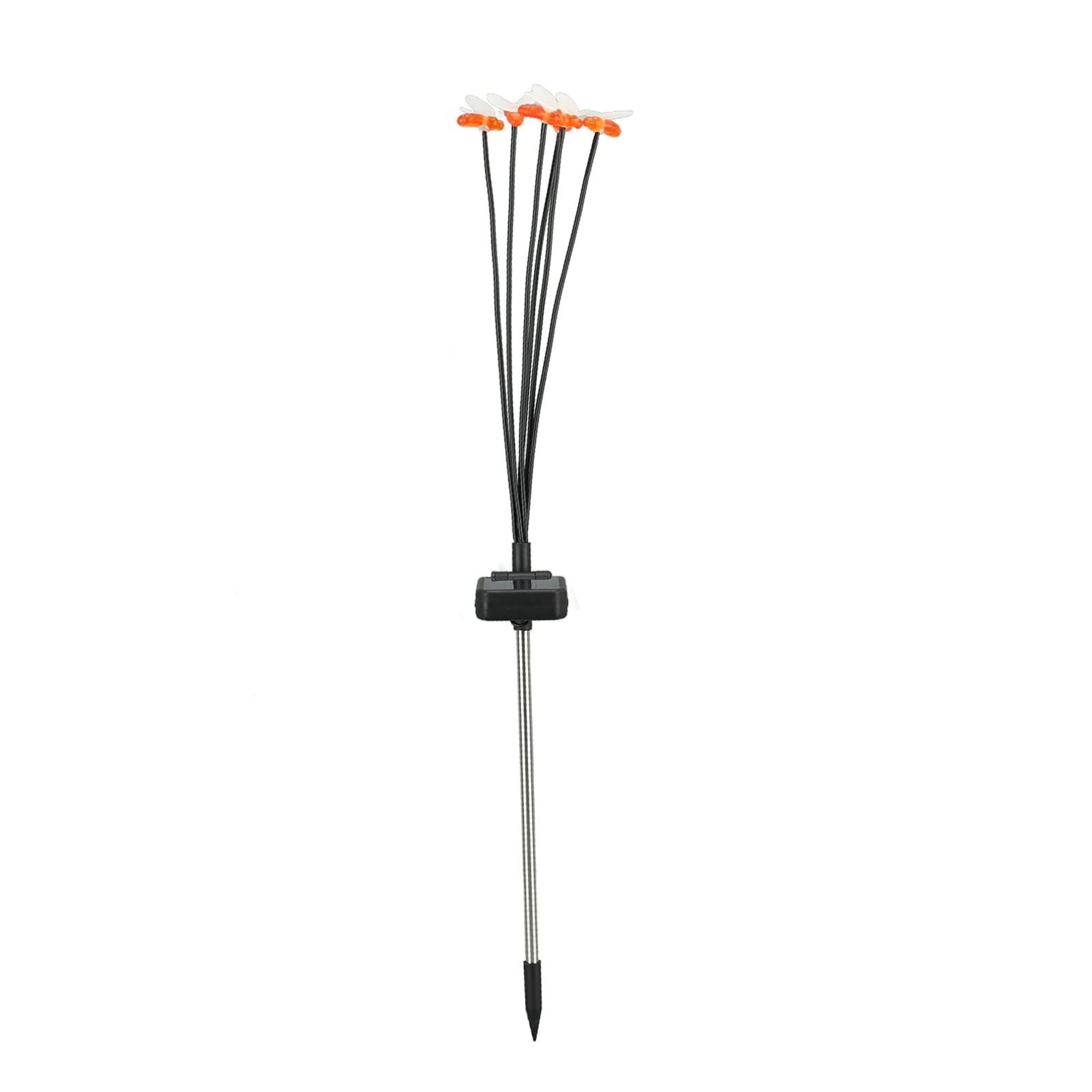 BAUD 6-Head Solar LED Garden Lights - Waterproof Outdoor Landscape Lighting with Color Changing Modes for Lawn, Yard, Pathway Decoration | Perfect for Patio, Backyard & Garden Decor at Night
