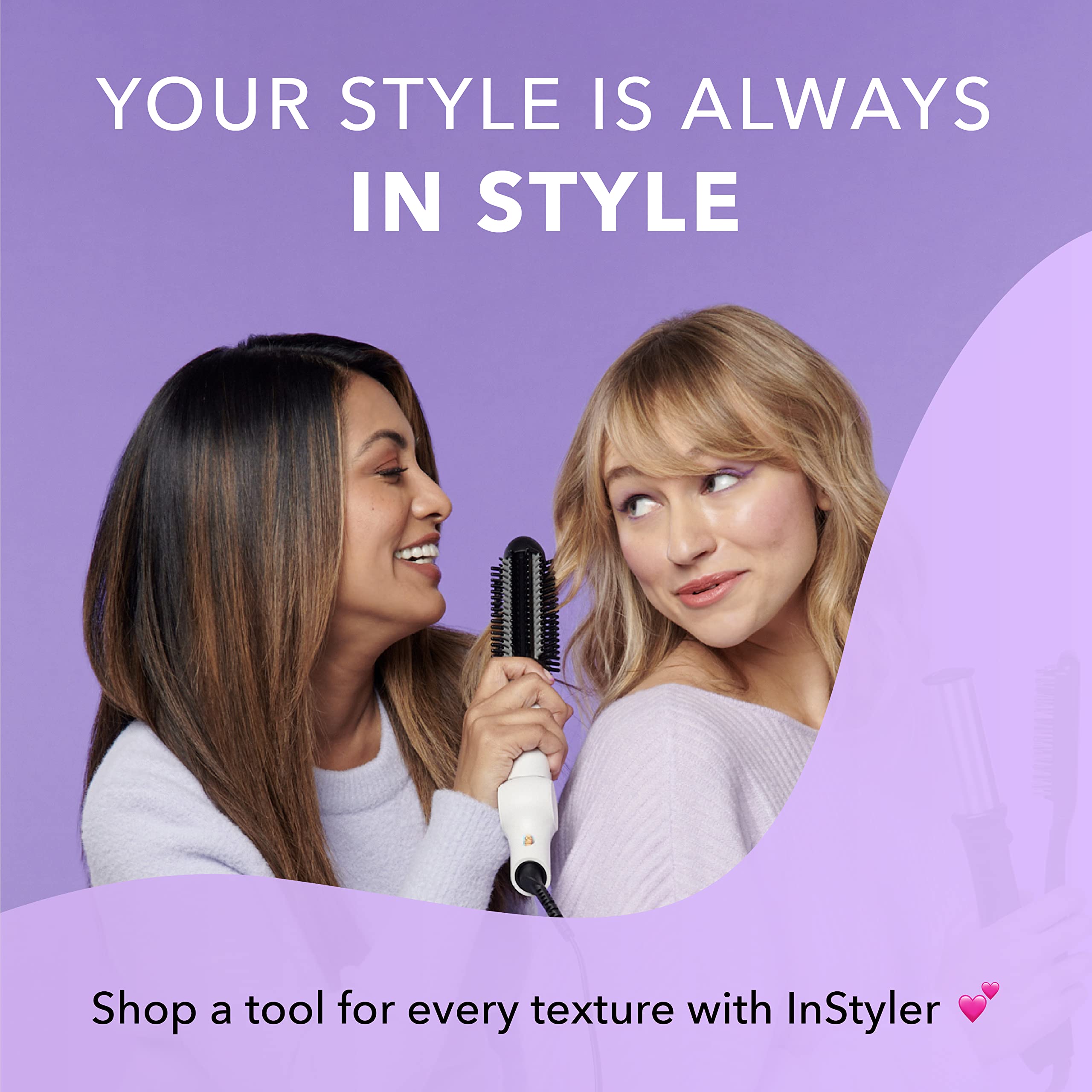InStyler Turbo MAX Ionic Hair Dryer - Professional Blow Dryer for Fast Drying & Frizz Control - Perfect for Home, Salon & Travel Use
