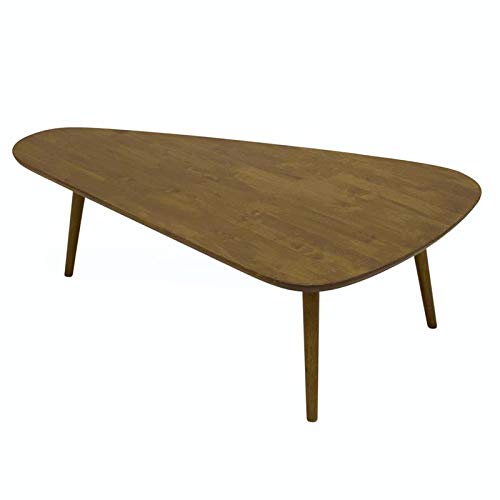 Allora Mid-Century Modern Coffee Table - Espresso Brown Finish - Stylish Living Room Furniture for Home & Office Decor