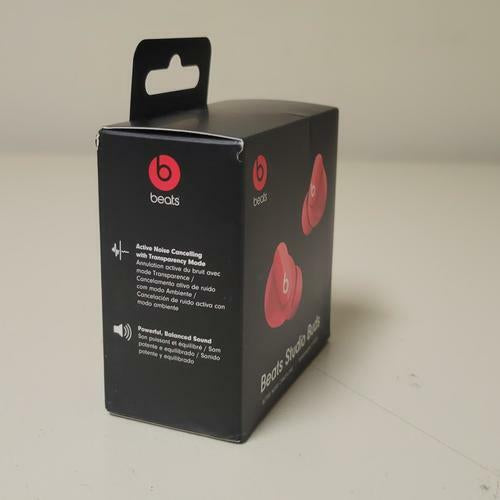 Beats Studio Buds Wireless Bluetooth Earbuds with Active Noise Cancelling - Red (MJ503LL/A) | Perfect for Gym, Commuting & Travel