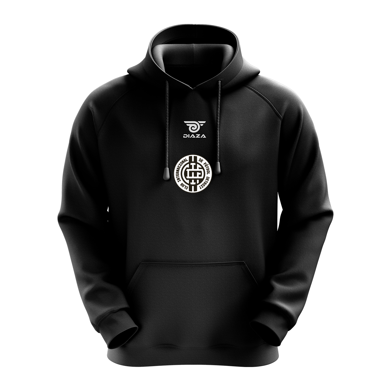 Inter Detroit Dark Sky Casual Hoodie - Men's & Women's Cozy Pullover for Outdoor & Streetwear | Perfect for Hiking, Camping, and Everyday Wear