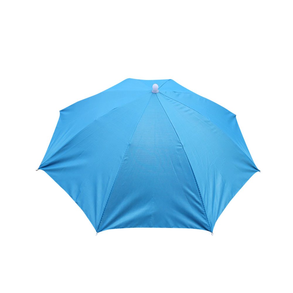 Foldable Fishing Umbrella & Novelty Multicolor Sun Hat - Perfect for Camping, Golf, Baseball & Outdoor Activities - Stay Cool & Stylish in Any Weather