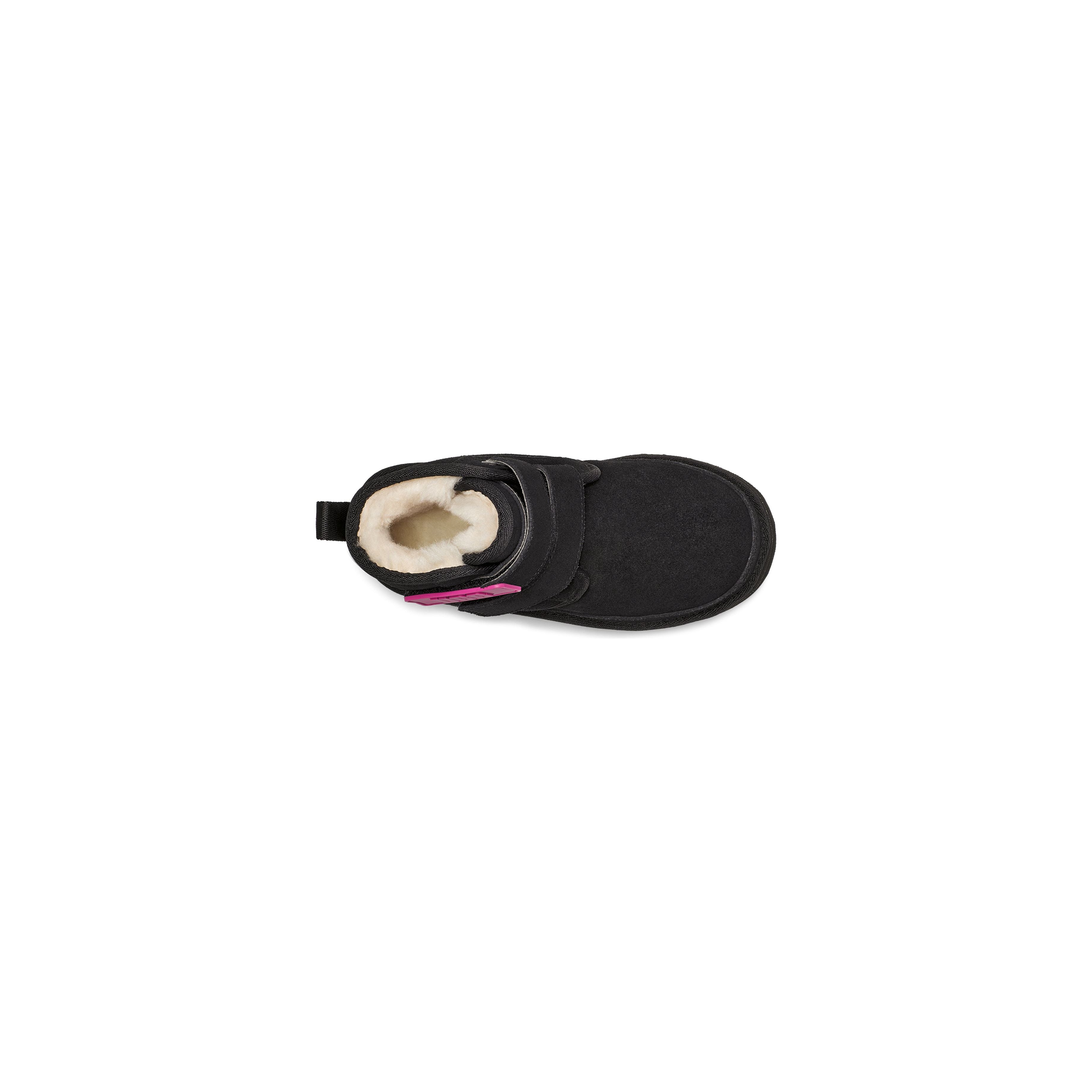 UGG Kid's Neumel Platform Boots in Black - Comfortable & Stylish Winter Shoes for Boys & Girls - Perfect for School, Play & Cold Weather