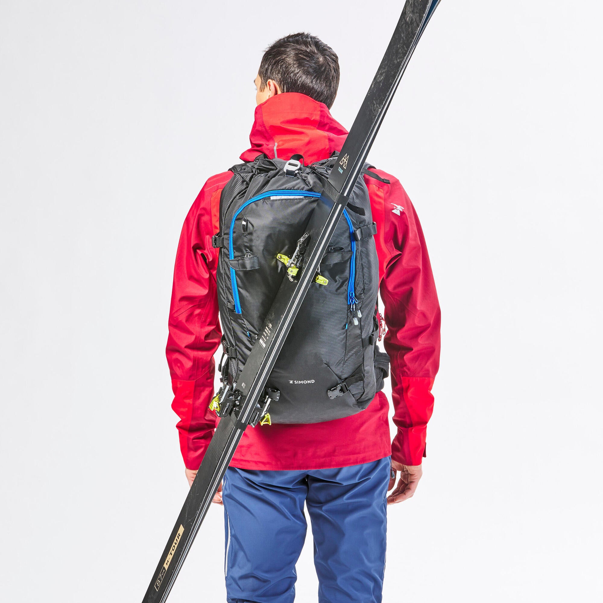 Simond Alpinism Evo 40L Mountaineering Backpack - Lightweight Climbing Pack for Hiking, Trekking & Alpine Adventures | Durable Waterproof Design for Outdoor Enthusiasts