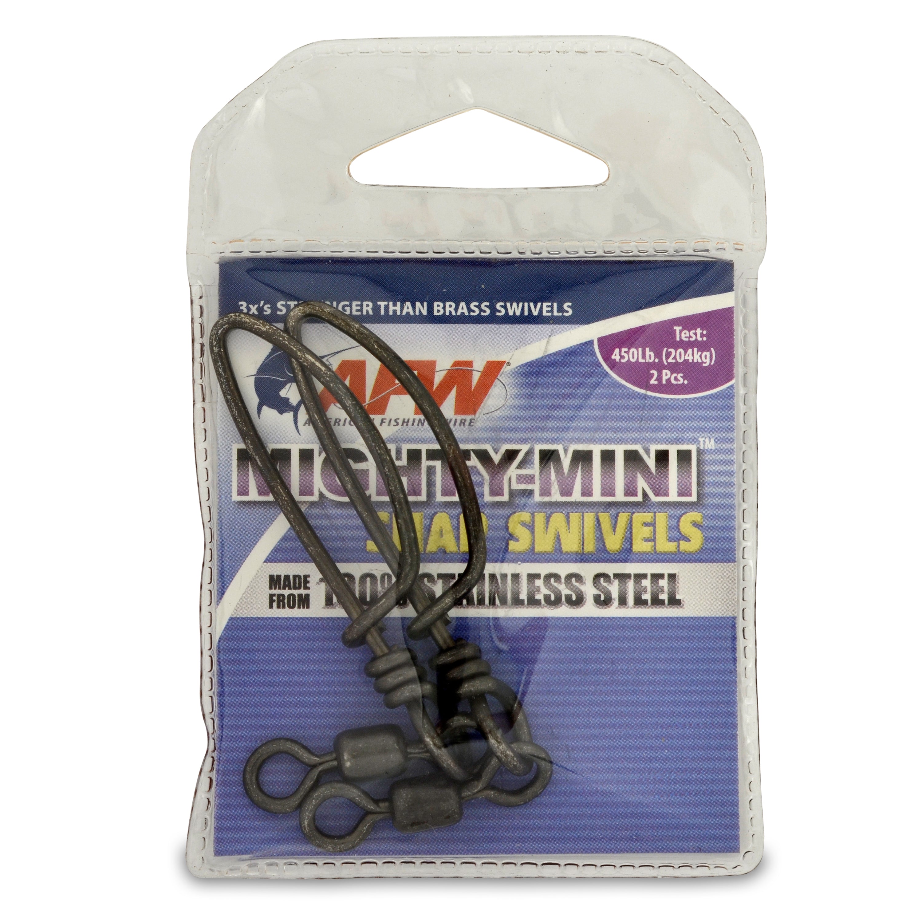 Premium Stainless Steel Fishing Snap Swivels - Heavy Duty Mini Crane Swivels for Saltwater & Freshwater Fishing - Ideal for Lures, Rigs & Tackle Boxes