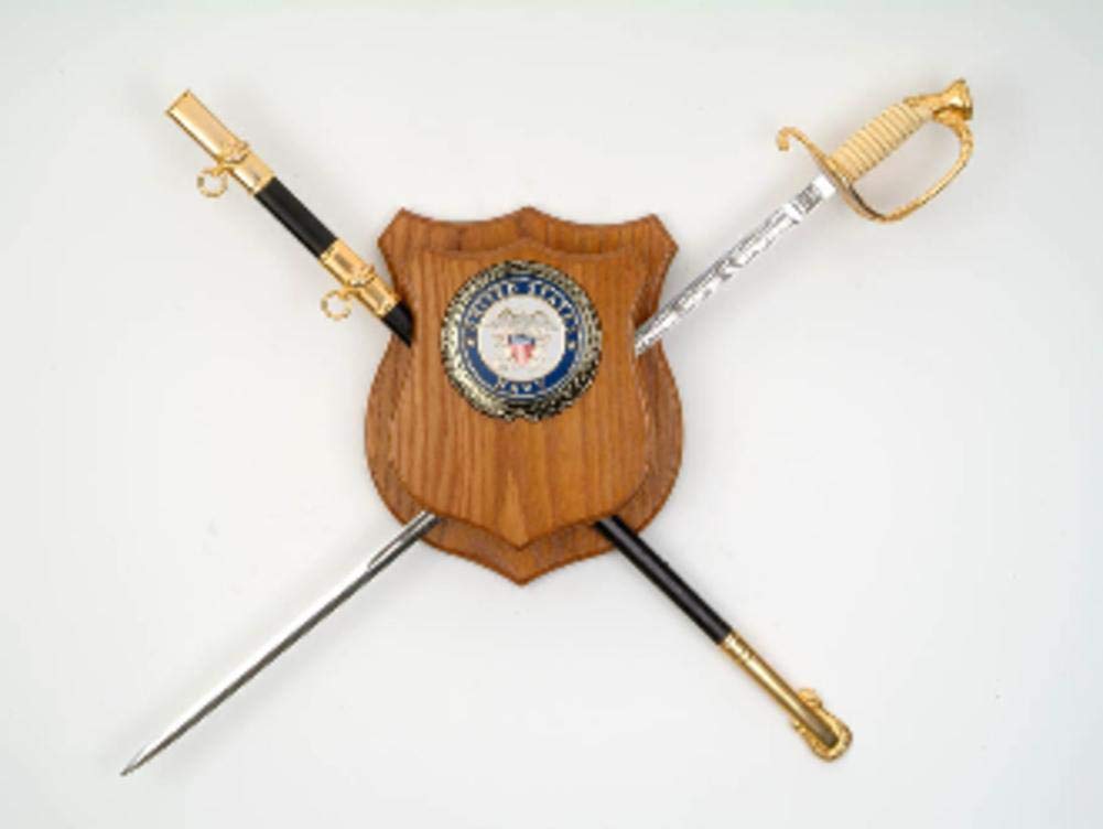 Premium Sword Wall Display Plaque - Deluxe Sword Mount for Wall Decor | Perfect for Medieval, Fantasy & Collectible Sword Showcase in Home, Office or Man Cave