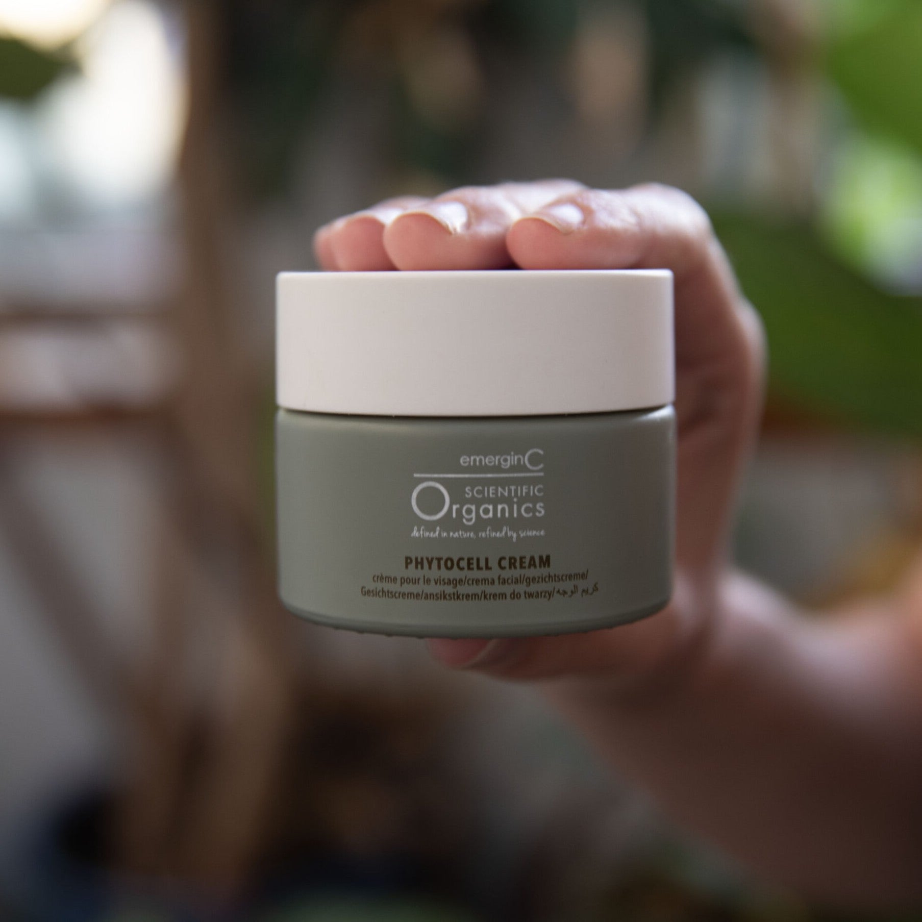 EmerginC Organics Phytocell Cream - Organic Anti-Aging Face Moisturizer for Women & Men - Hydrating & Firming Skincare - Perfect for Daily Use & Night Routine
