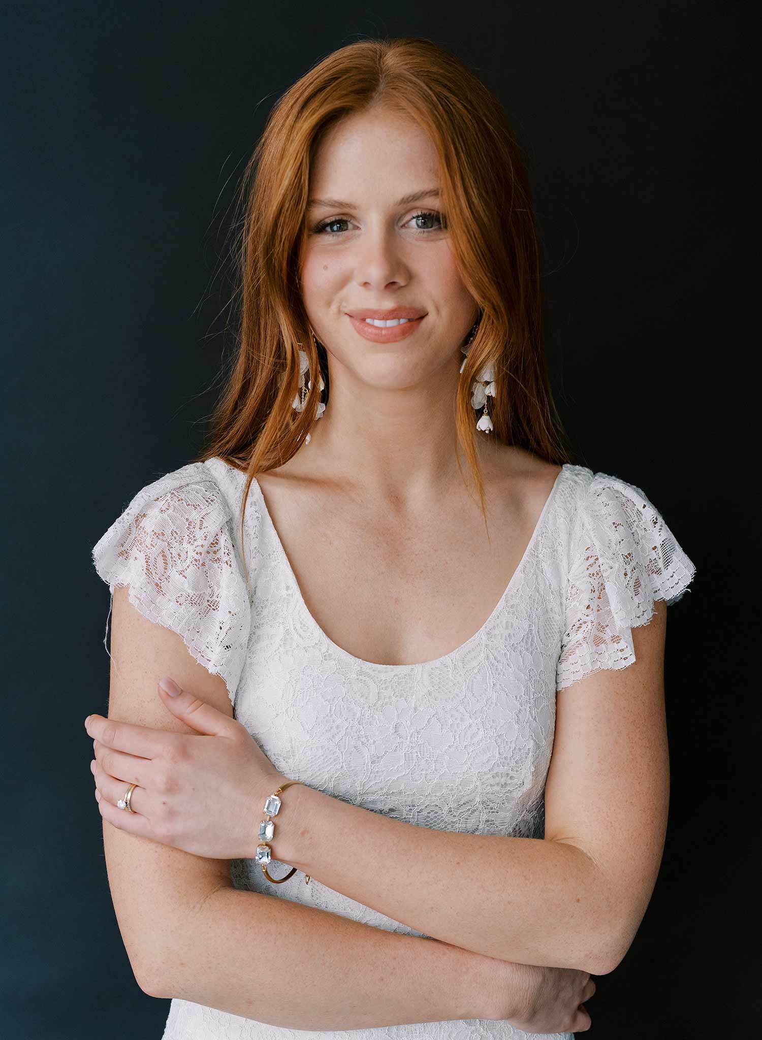 Elegant Octagon Crystal Bridal Bracelet - Style #2380 | Perfect for Weddings, Prom & Formal Events