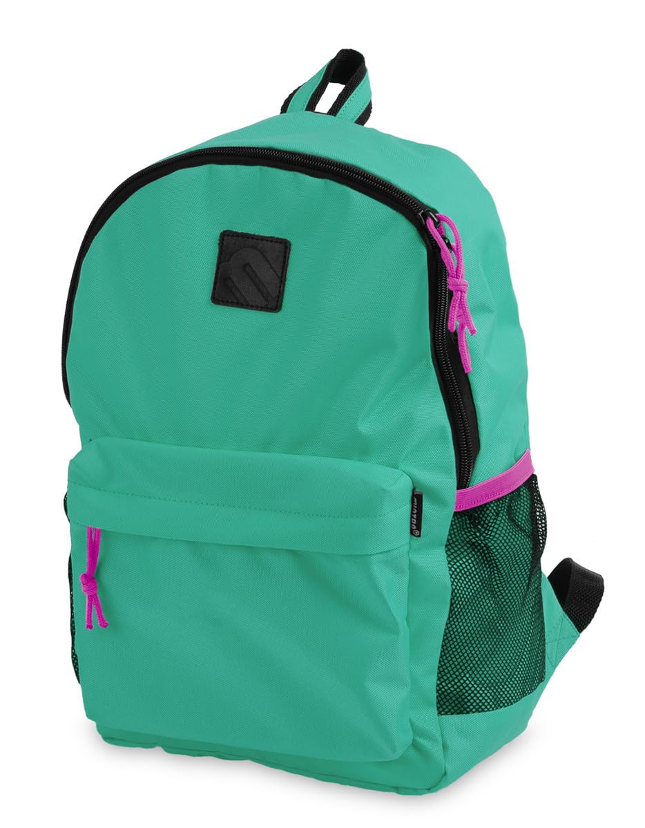 **Mintra Waterproof Office Backpack - Adjustable Straps Unisex Travel & College Backpack with Multiple Secure Compartments (Aqua Green, 15L Small, 10