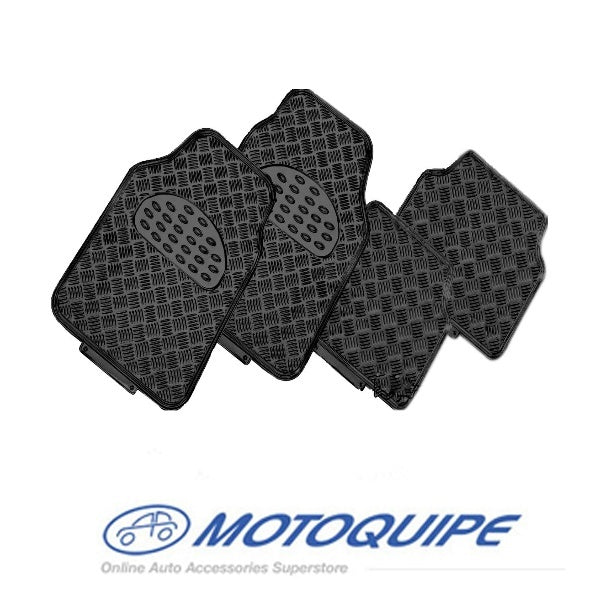 Premium Car Floor Mats - Black, Carbon, Blue, Red, Pink, Chrome, Silver, Purple Checker Pattern - All-Weather Protection for Sedans, SUVs & Trucks - Easy to Clean & Anti-Slip Design