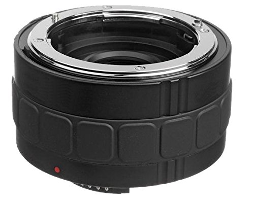 Canon EOS Rebel XS 2x Teleconverter Lens with 4-Element Optical Design + Premium Microfiber Cleaning Cloth - Perfect for Wildlife & Sports Photography, DSLR Camera Accessories