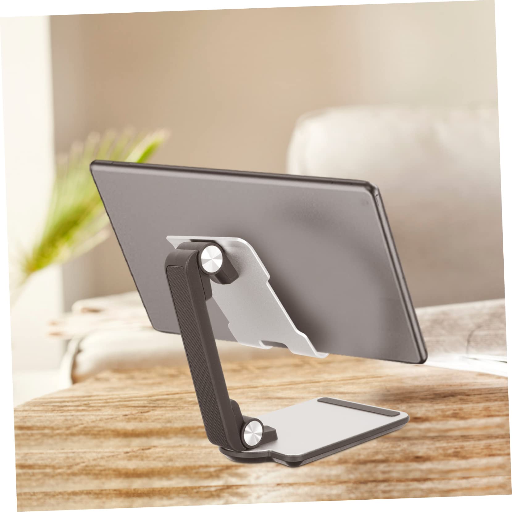 Didiseaon Tablet & Phone Stand Holder - Adjustable Desktop Organizer for Workspace, Office, Home, Bed - Compatible with iPhone, iPad, Samsung, All Smartphones & Tablets - Perfect for Video Calls, Reading, and Hands-Free Viewing