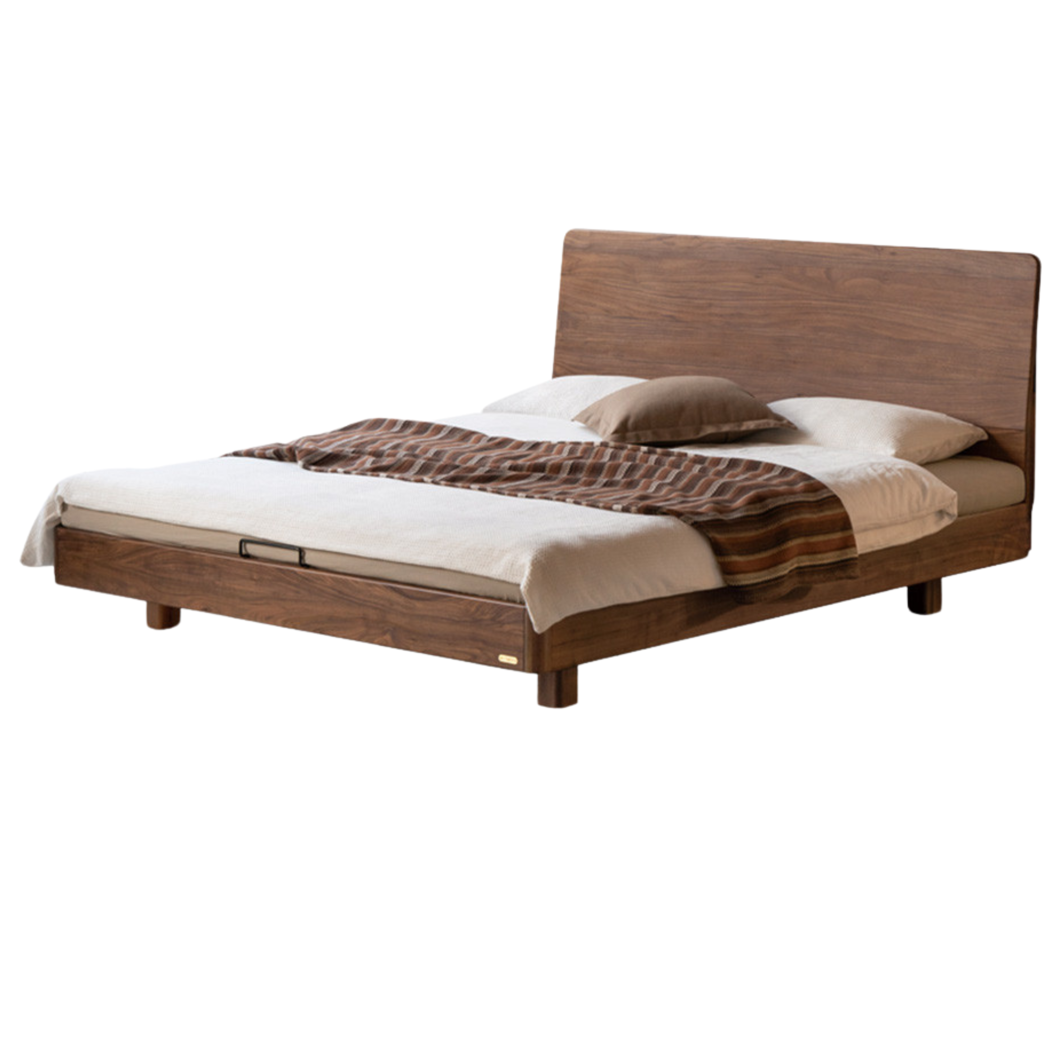 Rich Dark Walnut color bed